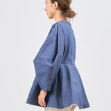 Origami Denim Blouse