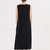 Sheer Sleeve Black Formal Set
