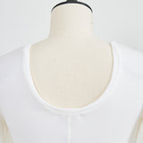 Shoulder Pad Backless Long Tee