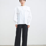 Whipped Collar Blouse