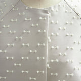 Ribbon Jacquard Tent Coat