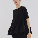 Silky Tiered Blouse