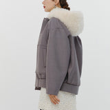 Poodle Hood Bonding Jacket