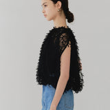 Ribbon Tulle Gilet