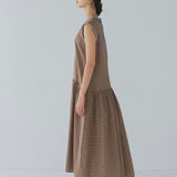 Cotton Check Dress