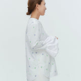 (yori) Blossom Balloon Cuff Blouse