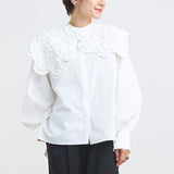 Whipped Collar Blouse
