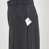 Gabardine Baggy Wide Pants
