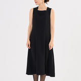 Sheer Sleeve Black Formal Set