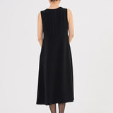 Sheer Sleeve Black Formal Set