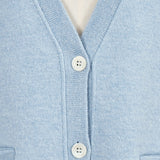 Compressed Wool Knit Cardigan