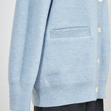 Compressed Wool Knit Cardigan