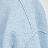 Compressed Wool Knit Cardigan