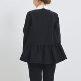 Round Collar Dress Blouse