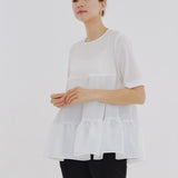 Silky Tiered Blouse