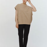 Lamé Wide Pullover