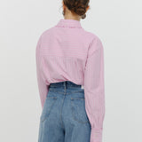 Mini Frill Stripe Shirt