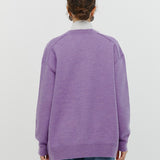 Compressed Wool Knit Cardigan