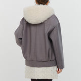 Poodle Hood Bonding Jacket
