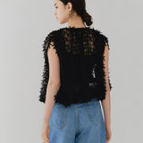 Ribbon Tulle Gilet
