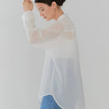 Airy Veil Blouse