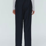Straight-Leg Trousers