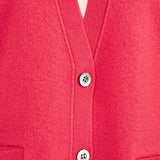 Compressed Wool Knit Cardigan