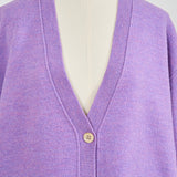 Compressed Wool Knit Cardigan