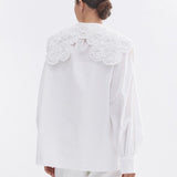 Whipped Collar Blouse