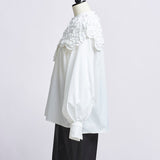 Whipped Collar Blouse