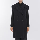 Puffy Big Collar Gilet
