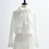 Heart Textured Short Shirt