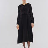 Sheer Sleeve Black Formal Set