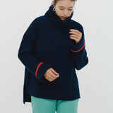 Whole Garment Chimney Knit