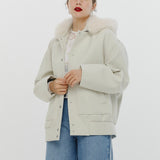 Poodle Hood Bonding Jacket
