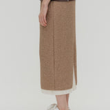 【yori】Layered Lame Skirt