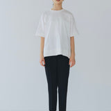 Solid Back Flare Tee