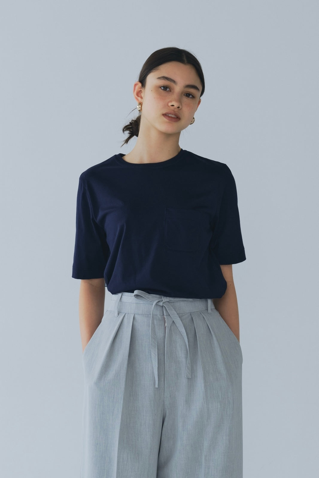 Pocket Sailor Collar Tee