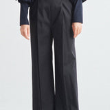Winter Satin Wide Pants