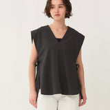 V-neck Ribbon Gilet