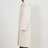 Sweet Boa Hood Long Coat