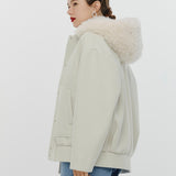 Poodle Hood Bonding Jacket