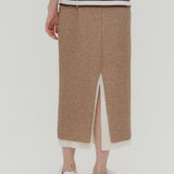 【yori】Layered Lame Skirt