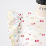 Lame Candy Color Blouse