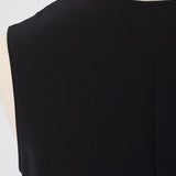 Sheer Sleeve Black Formal Set