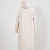 Sweet Boa Hood Long Coat