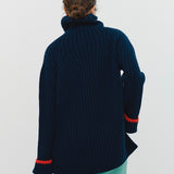 Whole Garment Chimney Knit