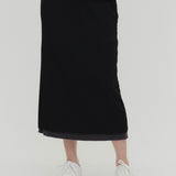 【yori】Layered Lame Skirt