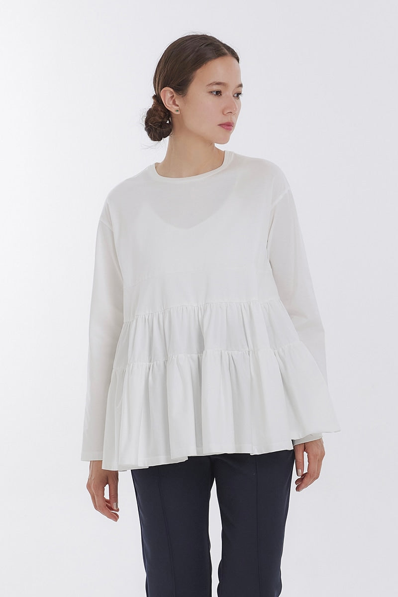 Tiered Knit Top