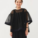 Dot Organza Blouse